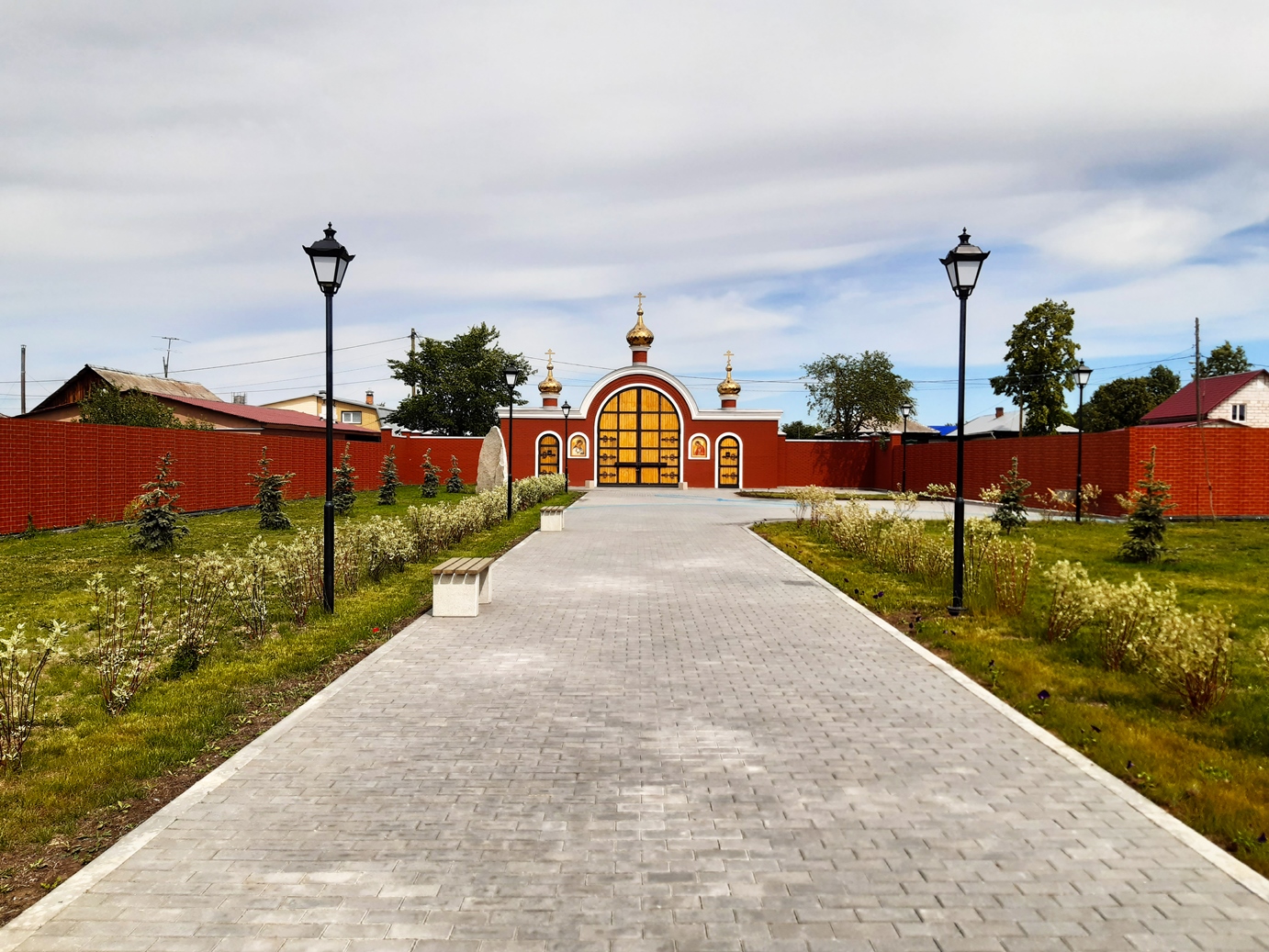 Территория монастыря Лето 2019 г.