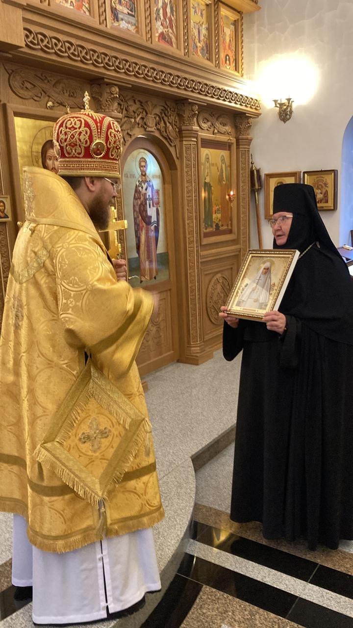 Первое Архиерейское богослужение Владыки Сергия